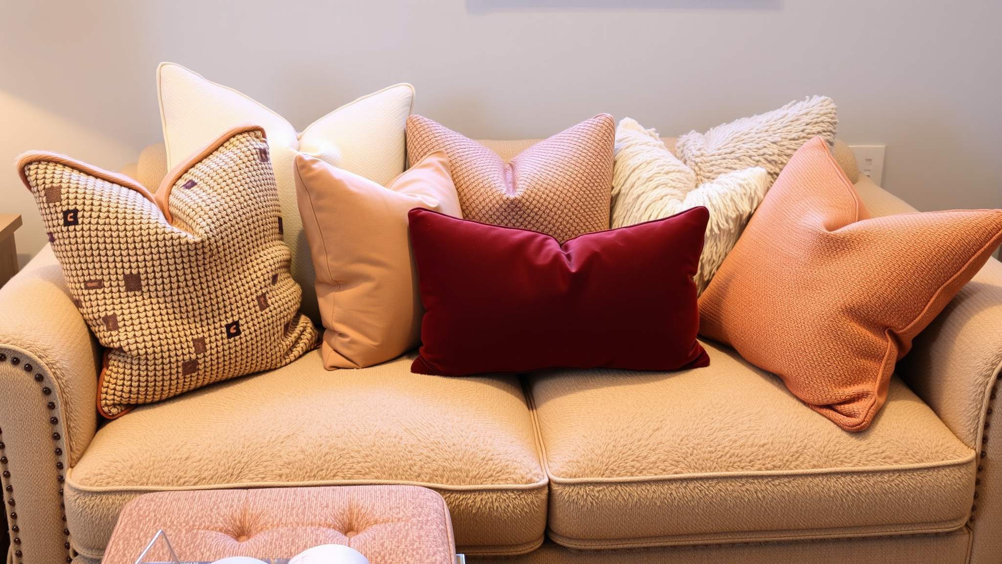 1. Soft Throw Pillows