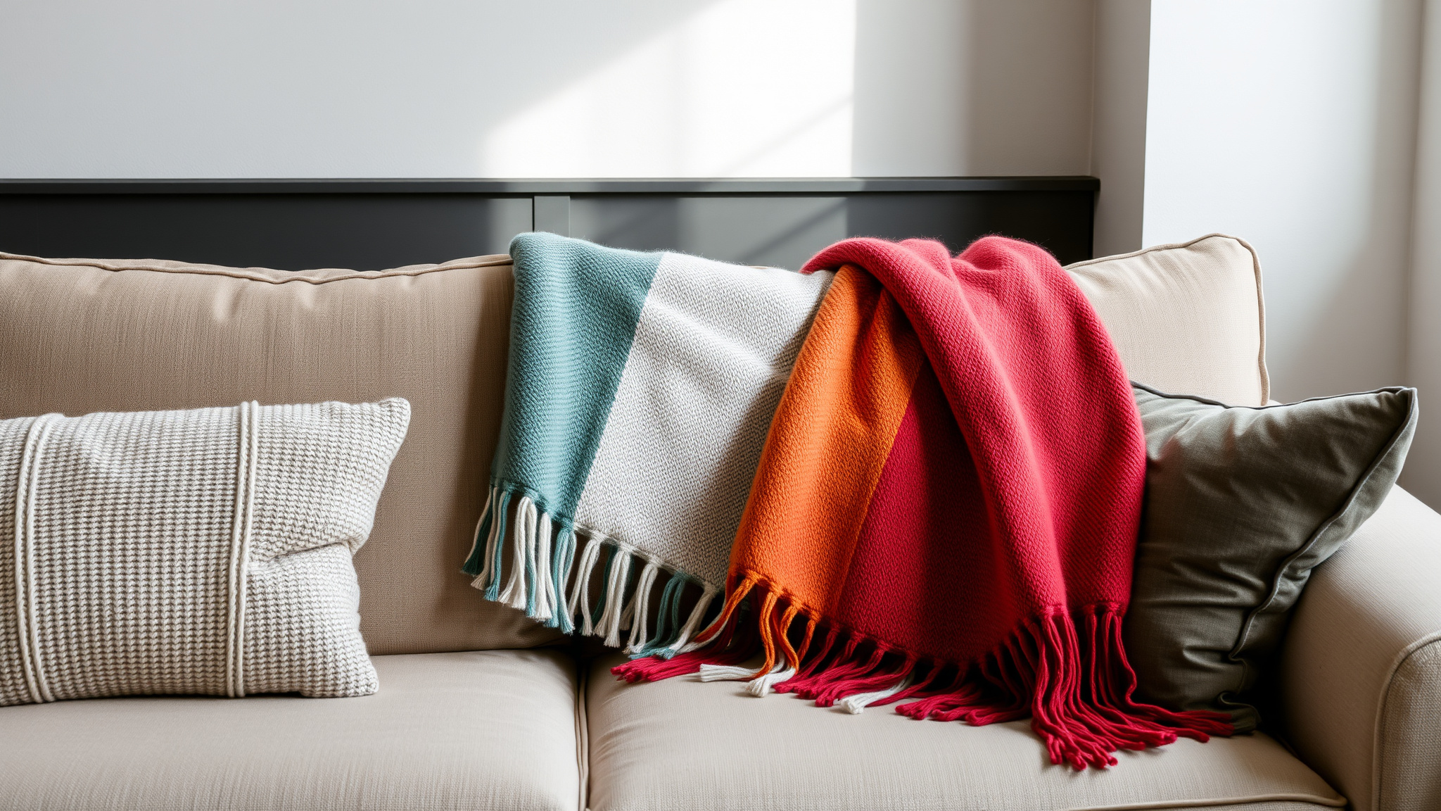 1. Soft Wool Throws