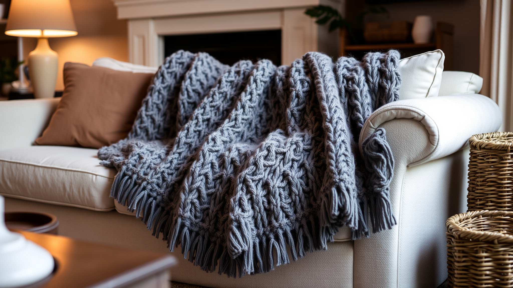 10. Wool Knit Blankets