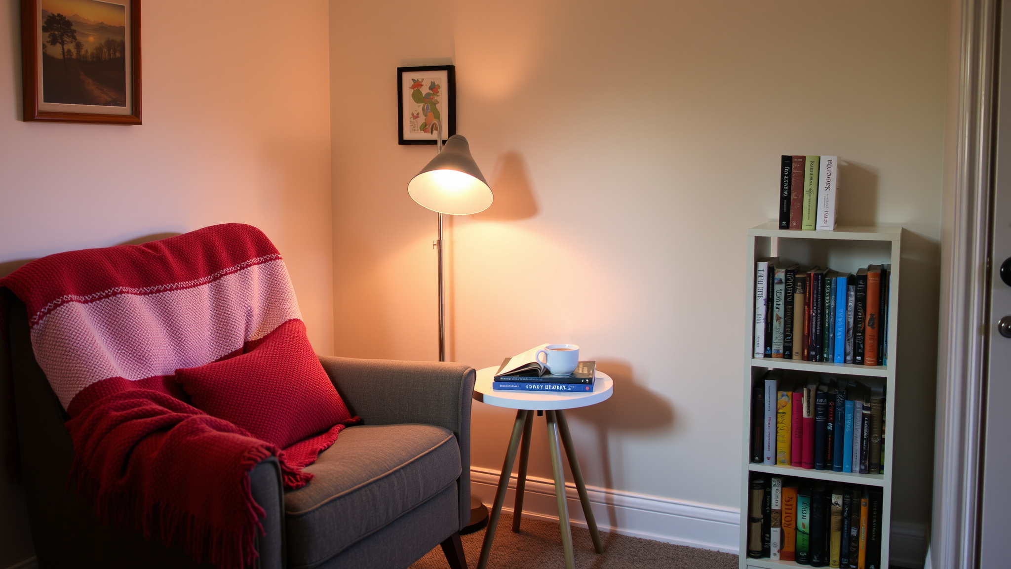 3. Create a Cozy Reading Nook