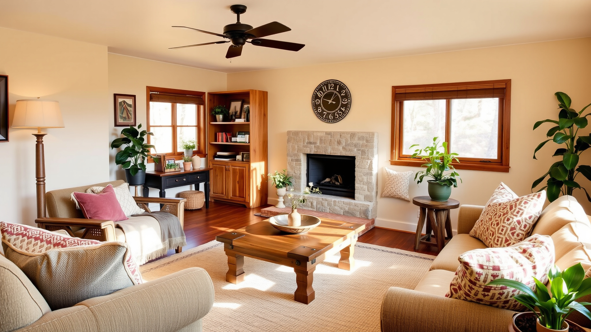 3. Natural Wood Elements