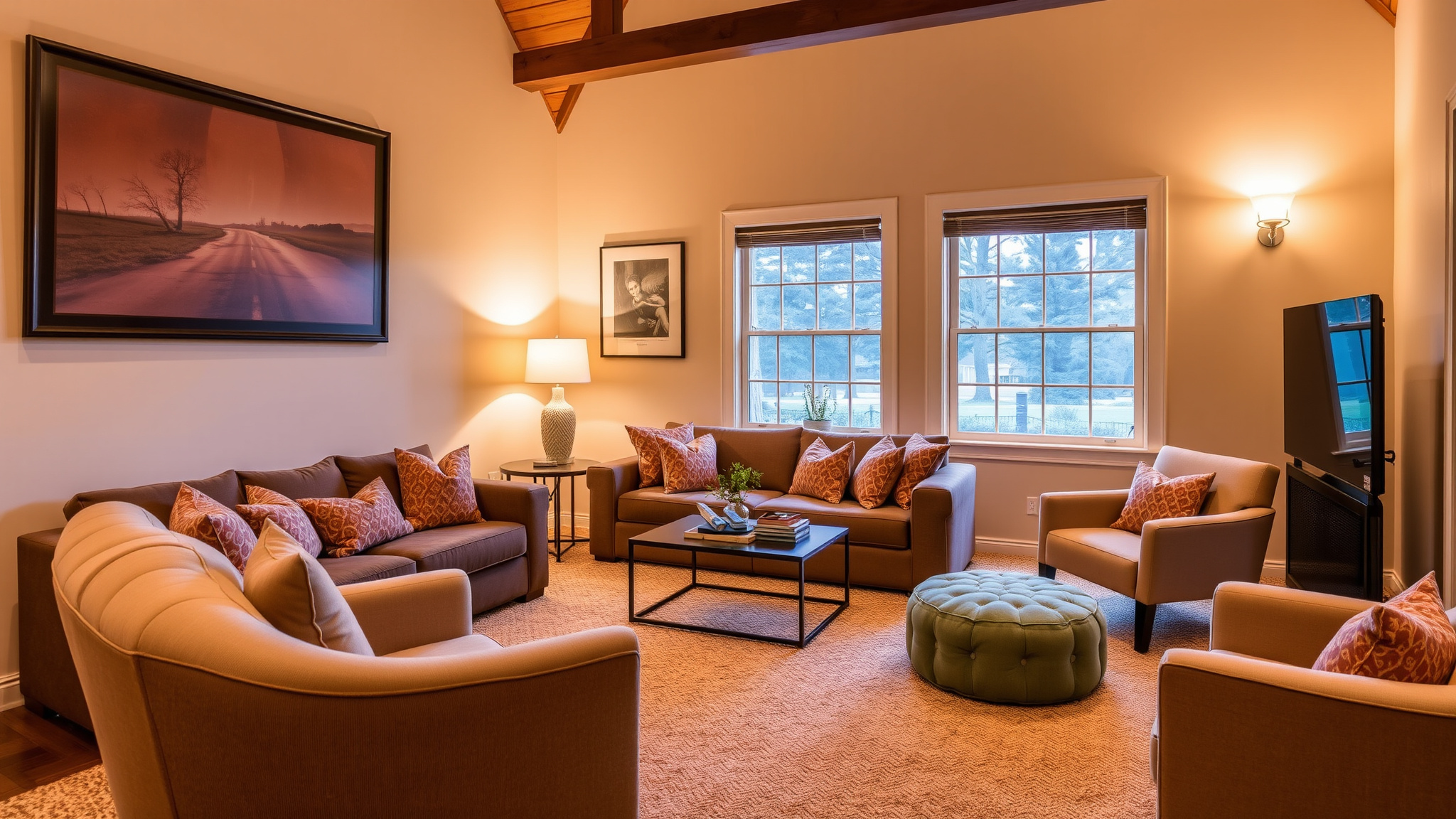 4. Cozy Seating Arrangements