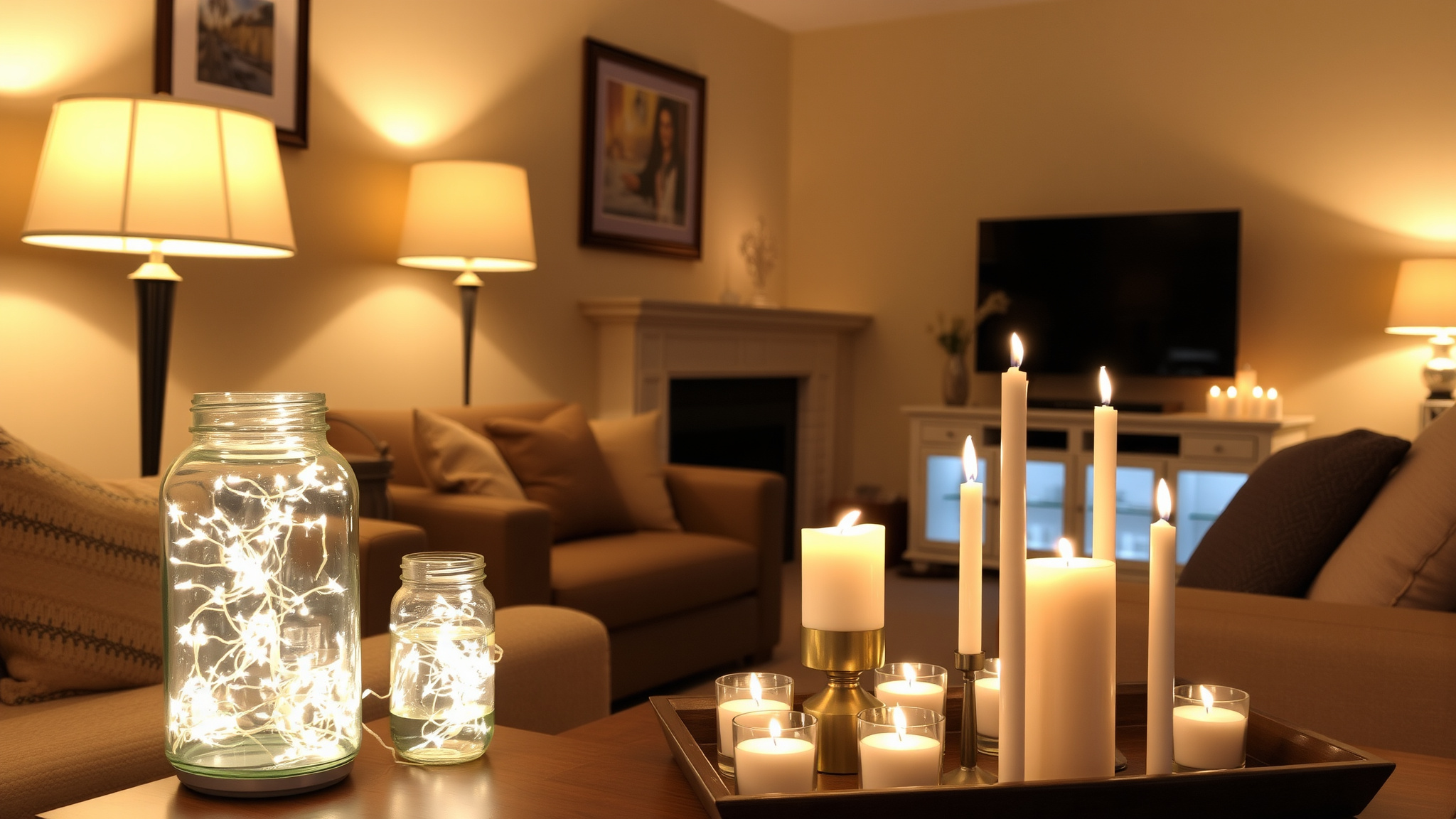 4. Use Warm Lighting