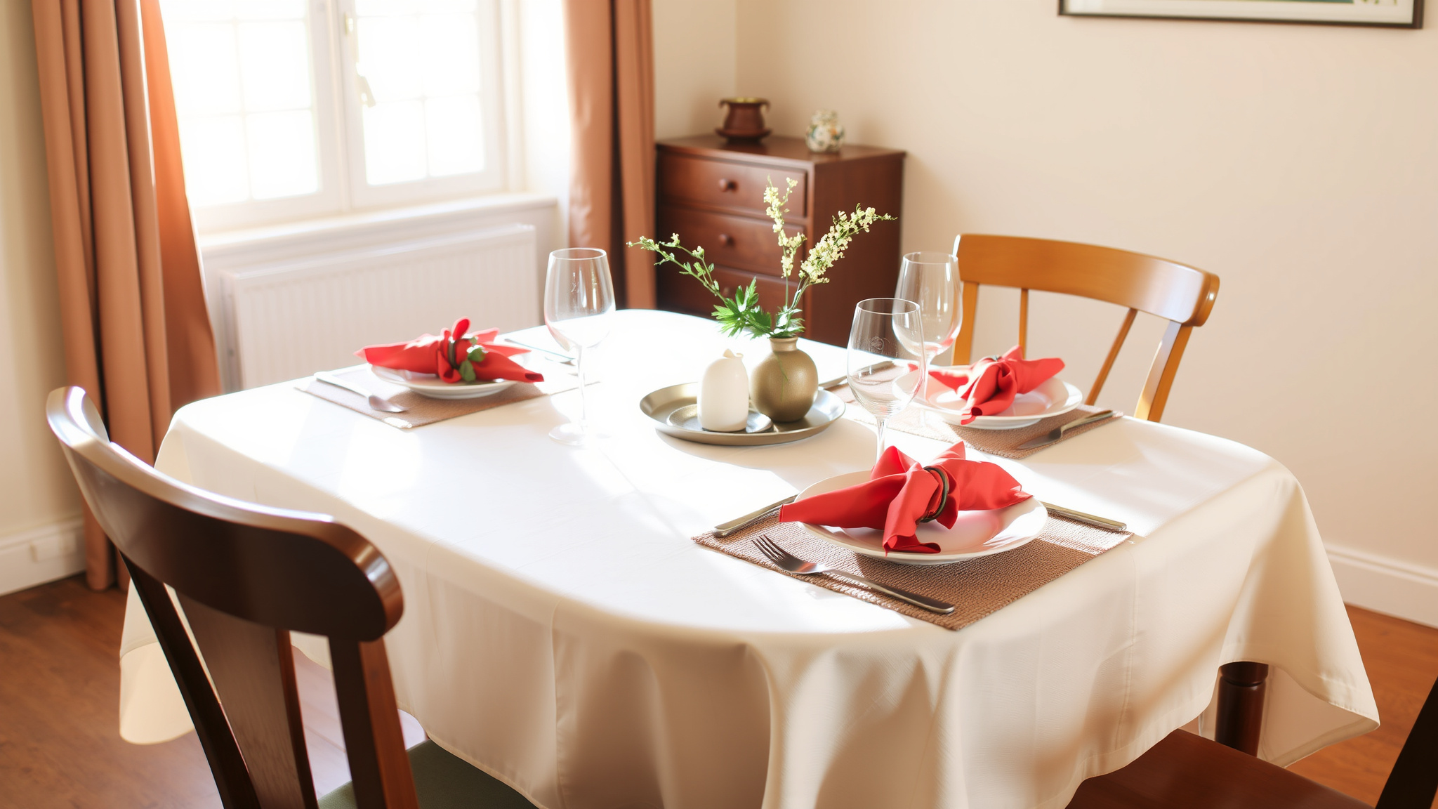 5. Linen Tablecloths