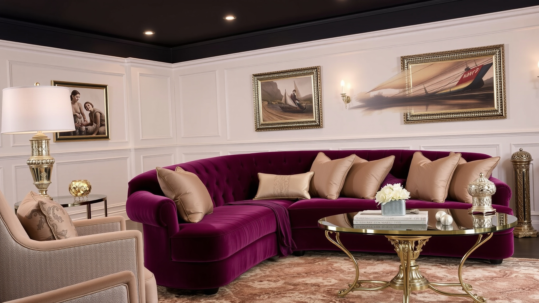 6. Velvet Upholstery