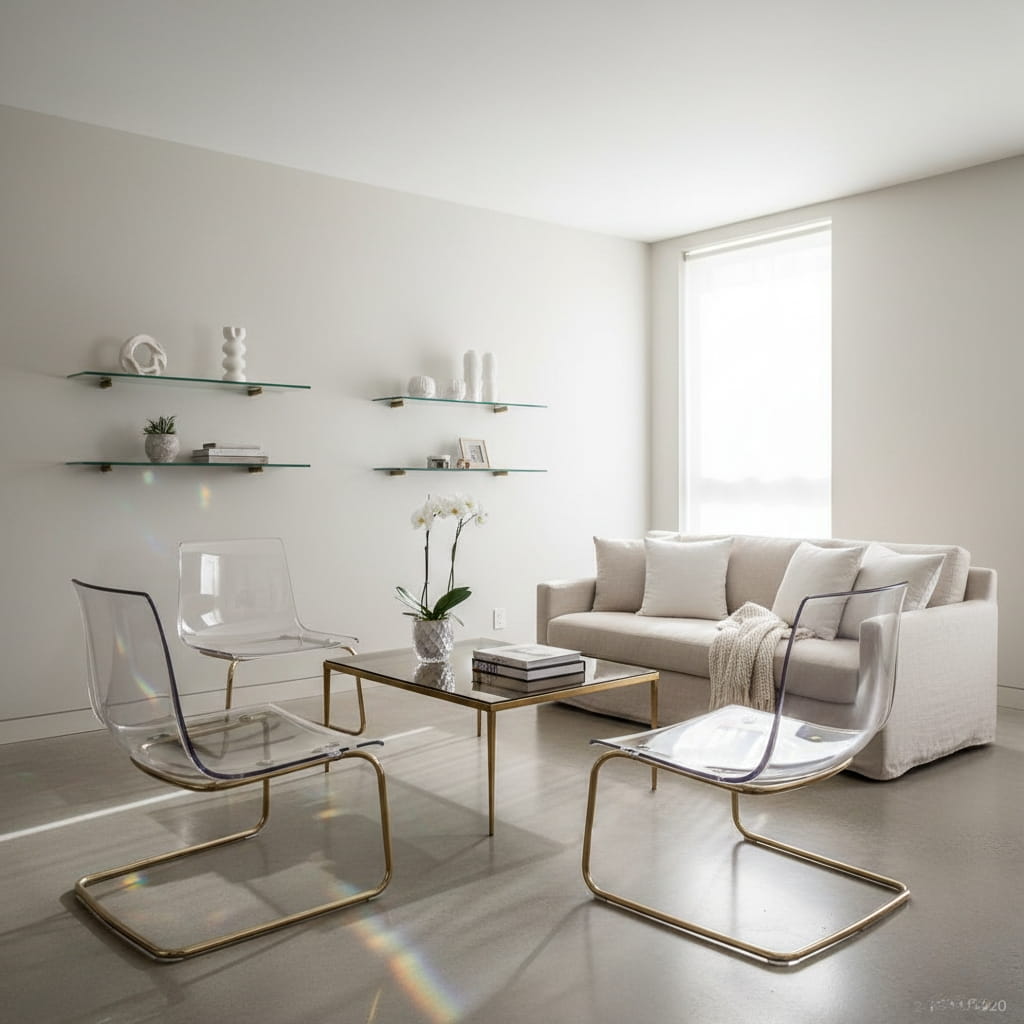 Add Glass, Acrylic, and Open-Style Pieces