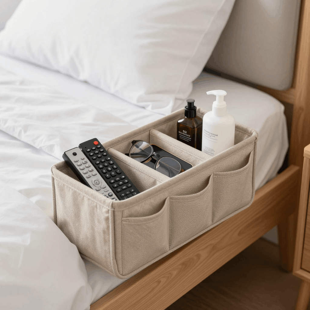Bedside Caddy Pockets