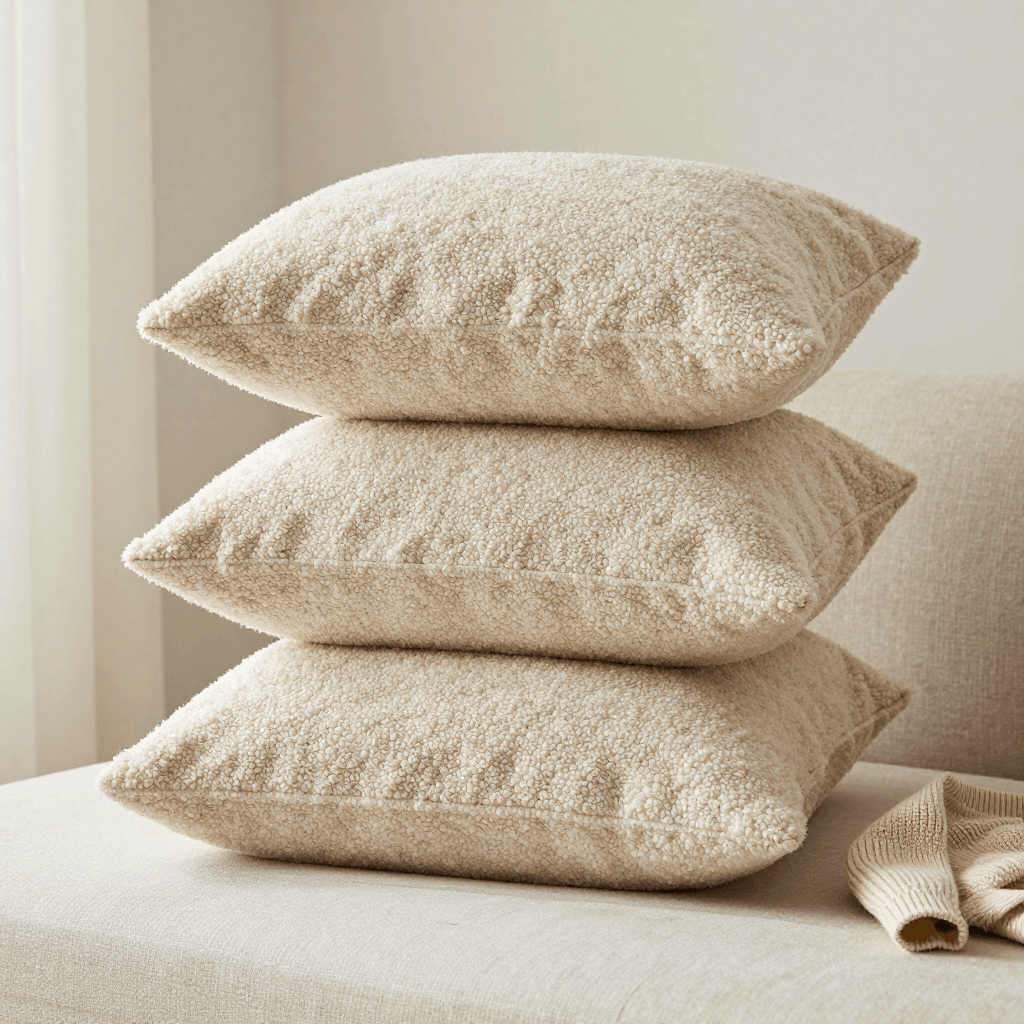 Boucle Pillow Trio