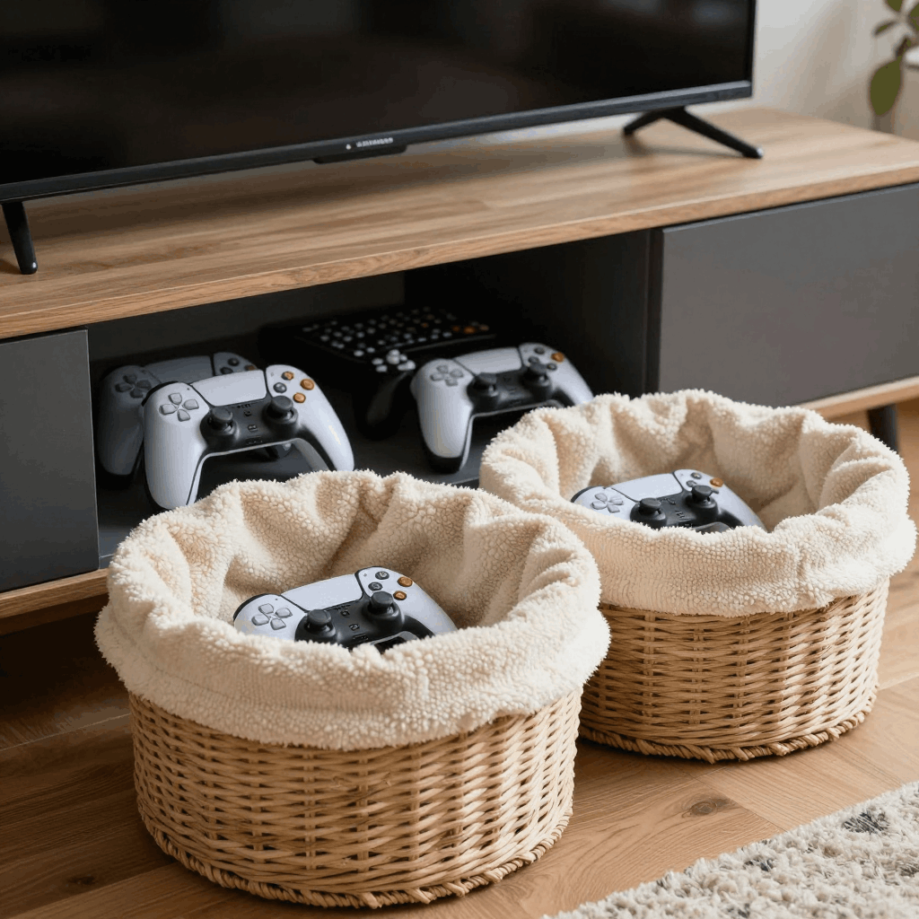 Boucle Throw Baskets