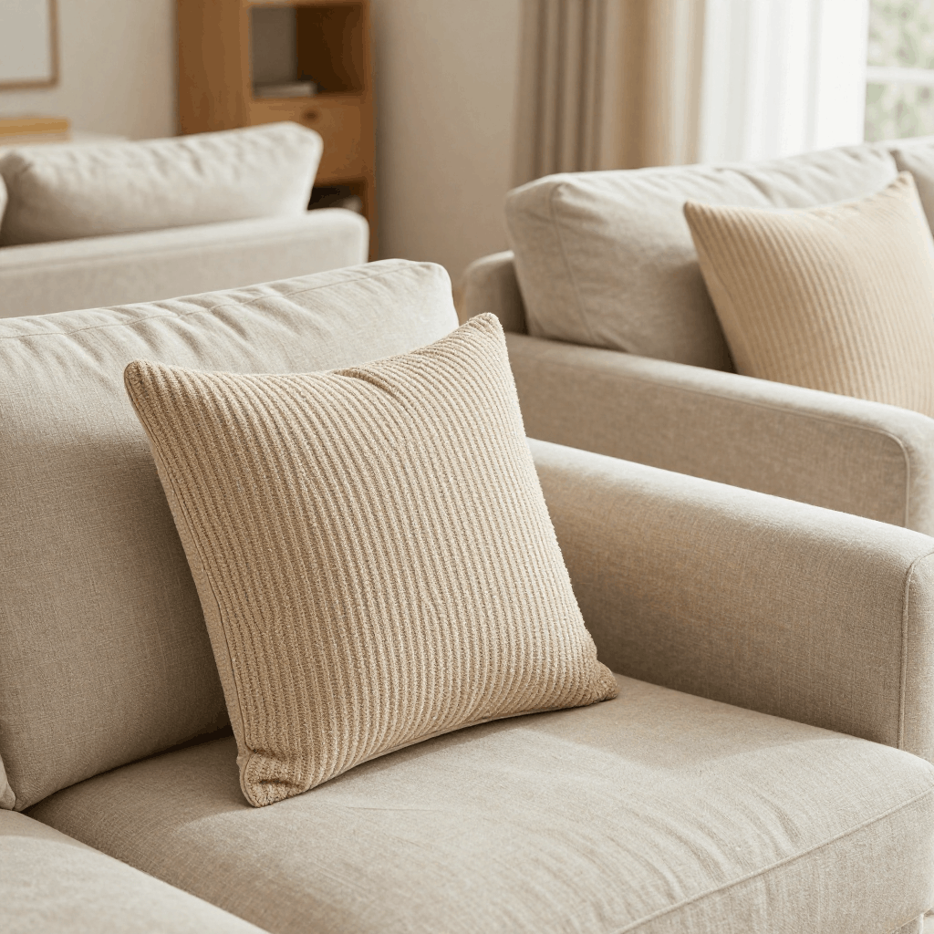 Chenille Sofa Lumbar