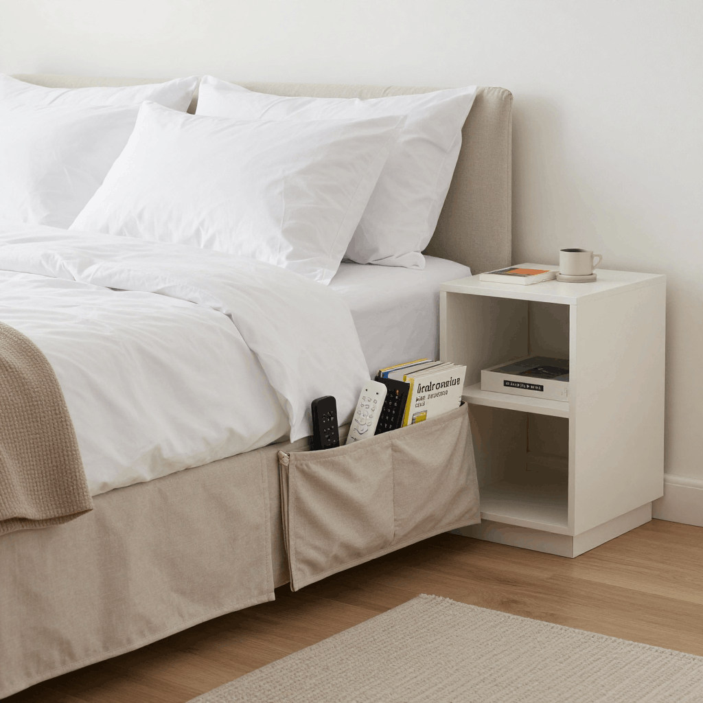 Cozy Bed Skirt Pockets