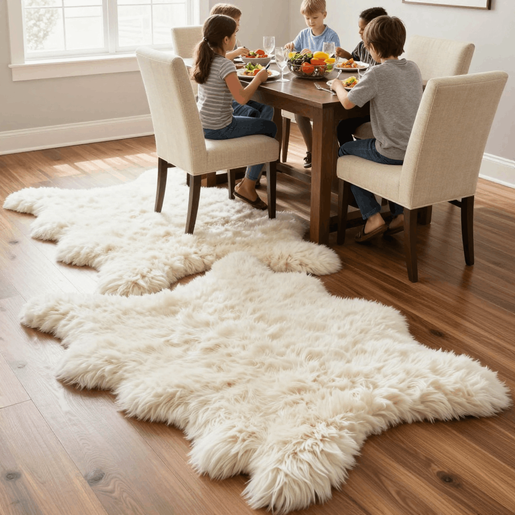 Faux Sheepskin Rugs