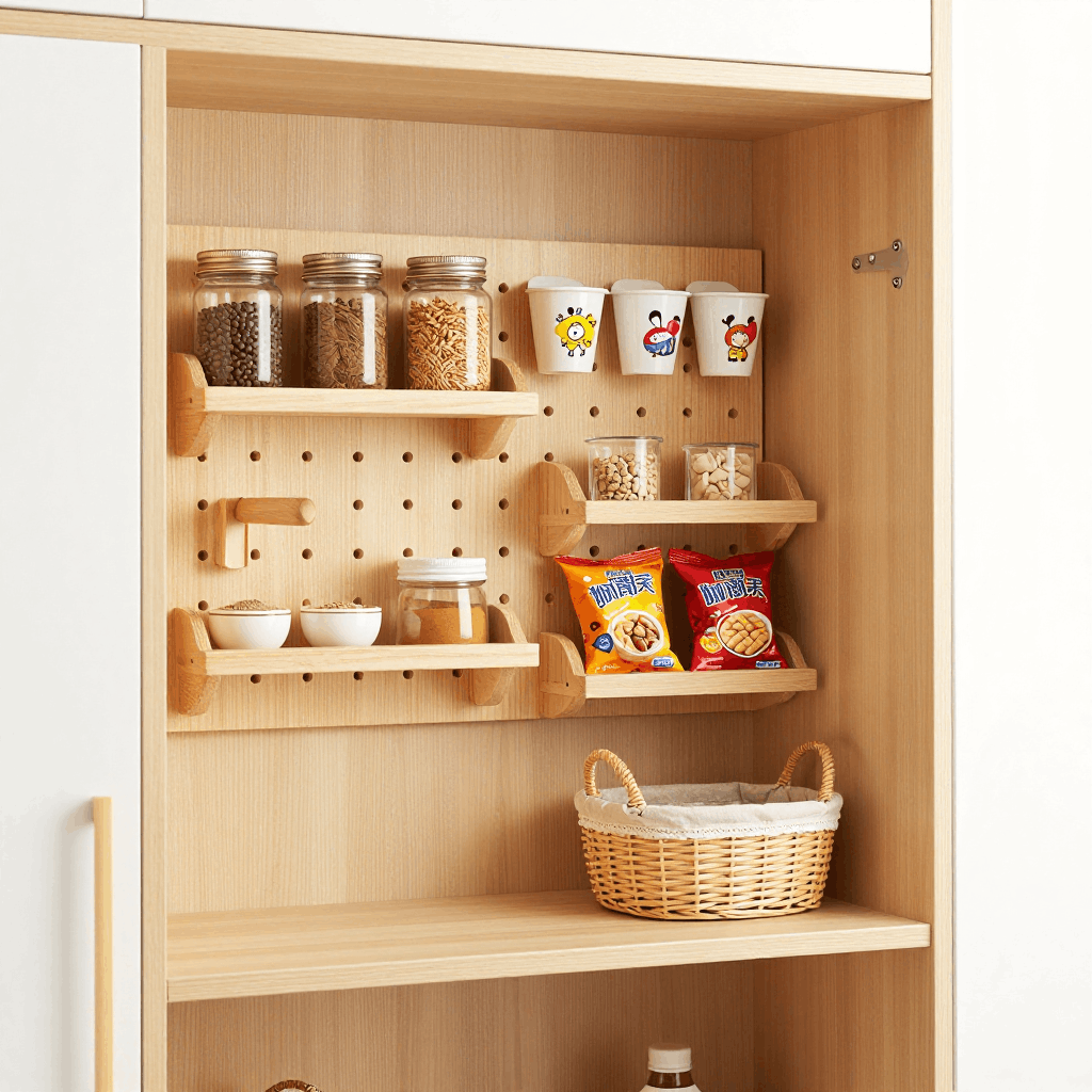 Pegboard Pantry