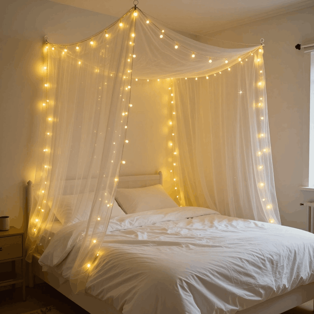 String Light Canopy