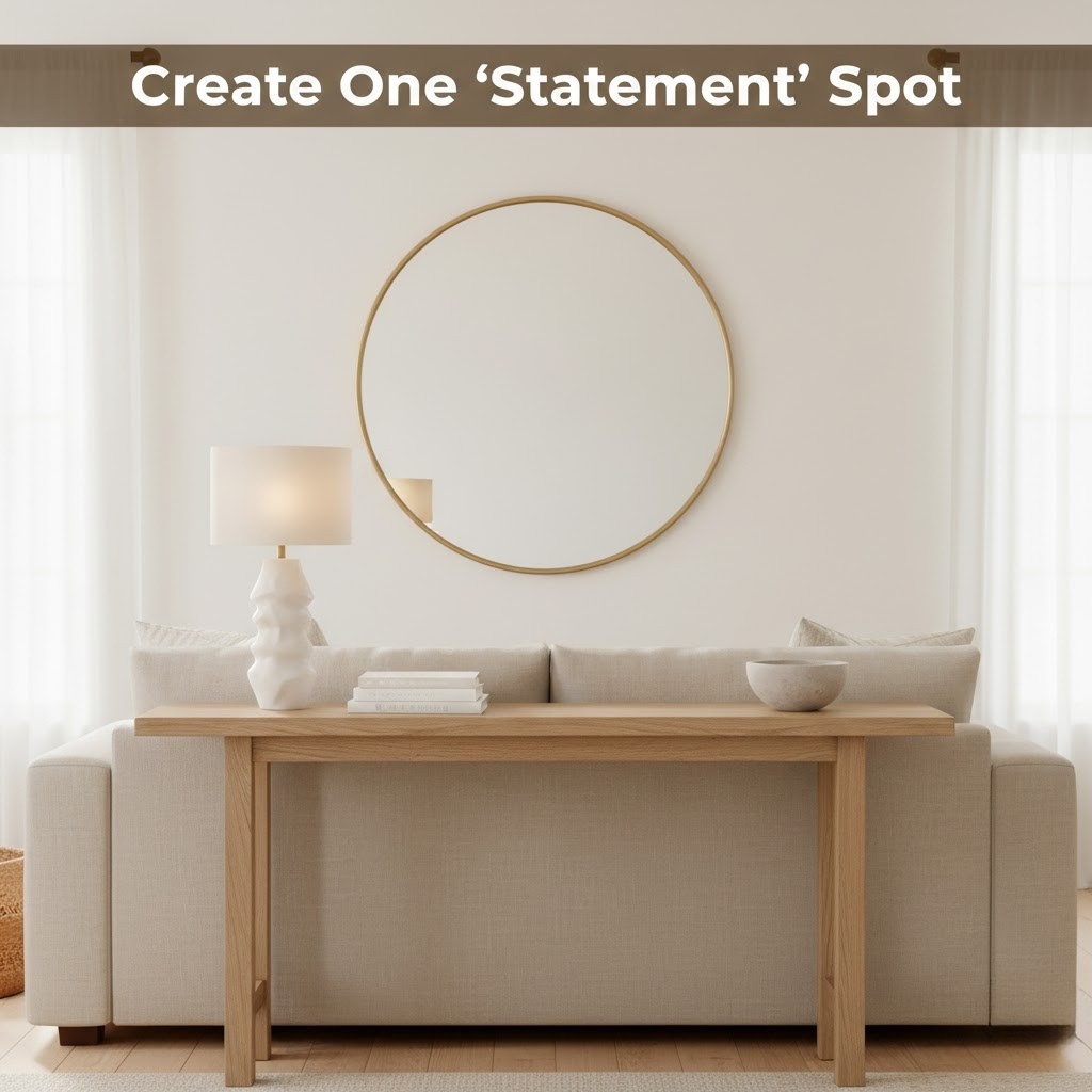 Create one “statement” spot