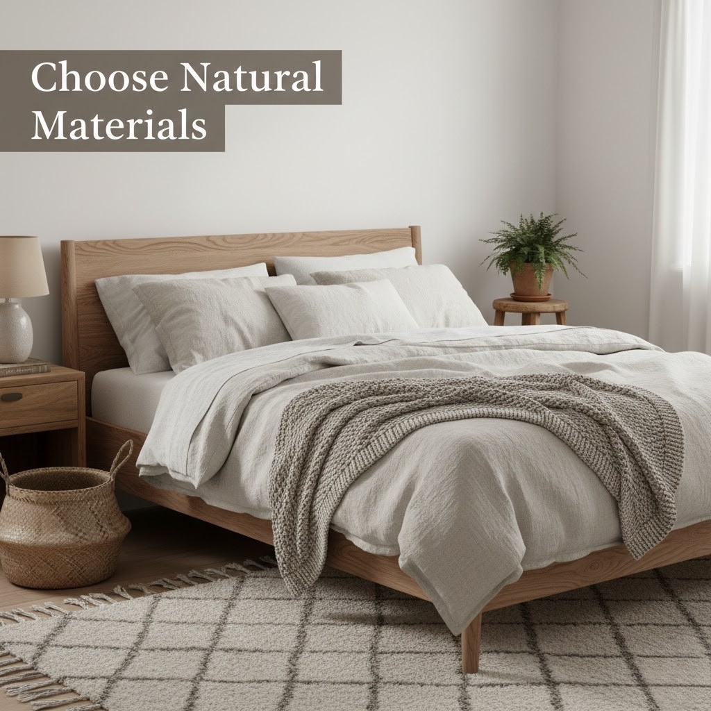 Choose natural materials