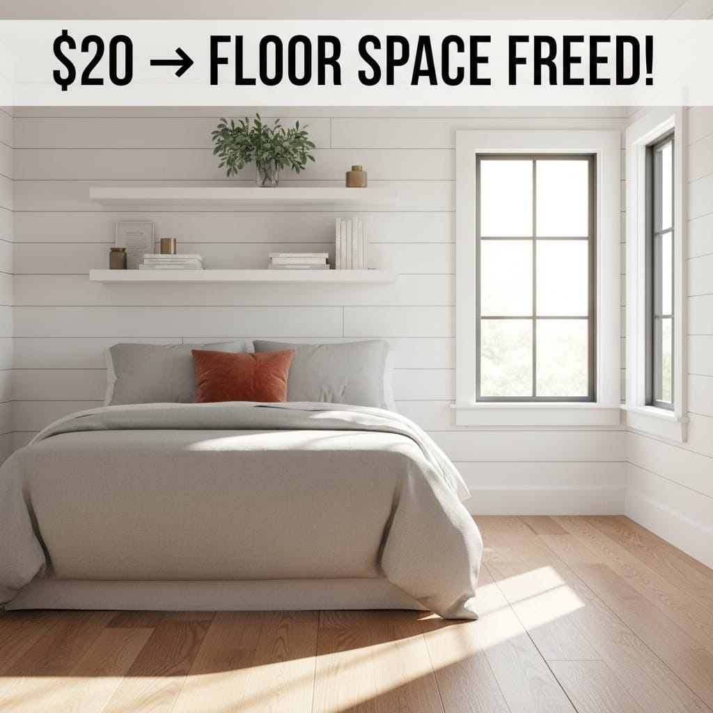 IKEA Floating Shelves ($20)