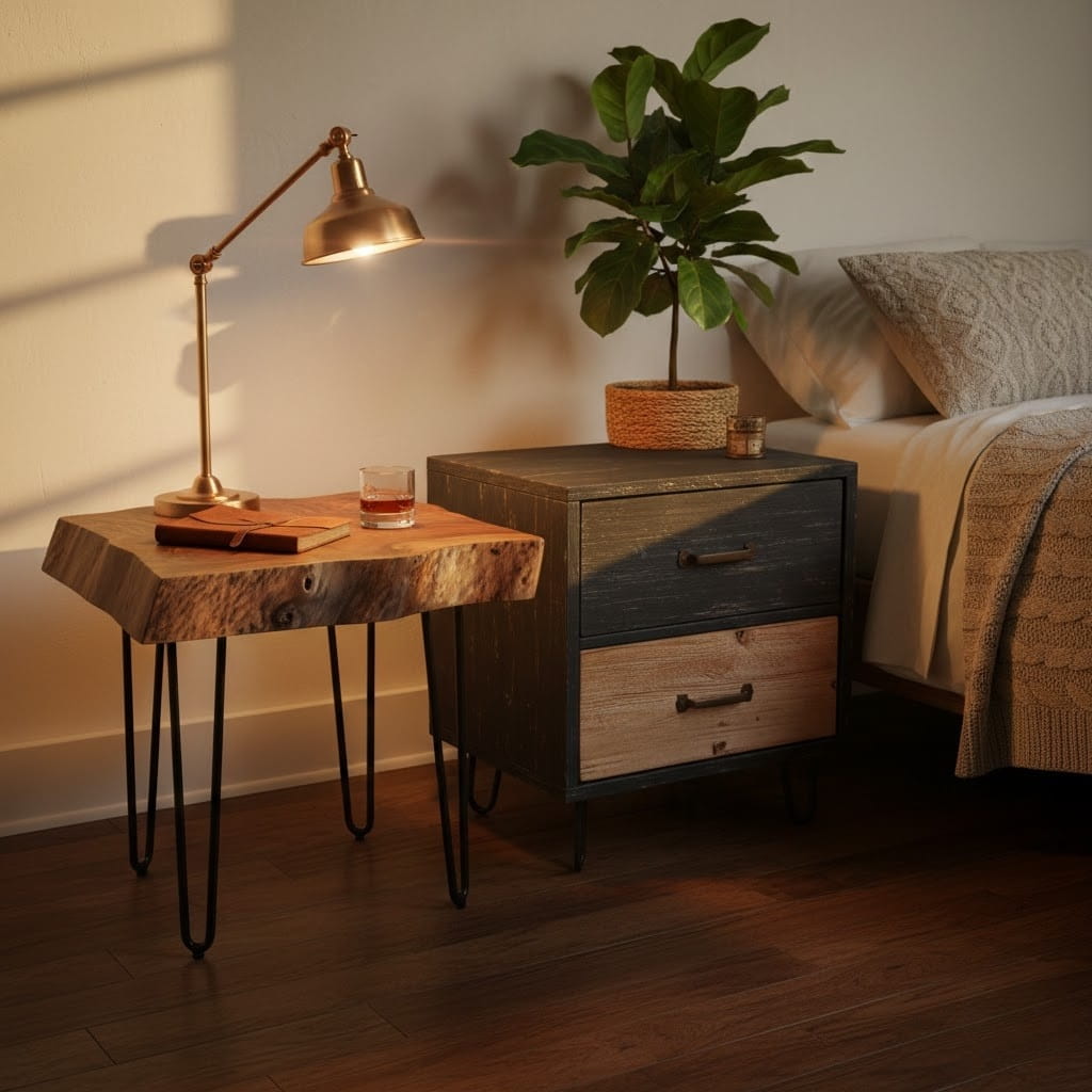 Rustic Nightstands