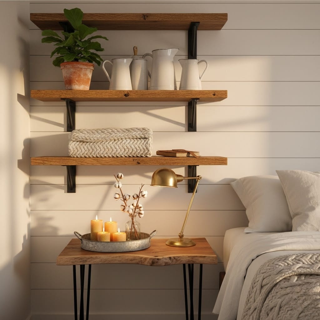 Wall-Mounted Shelves