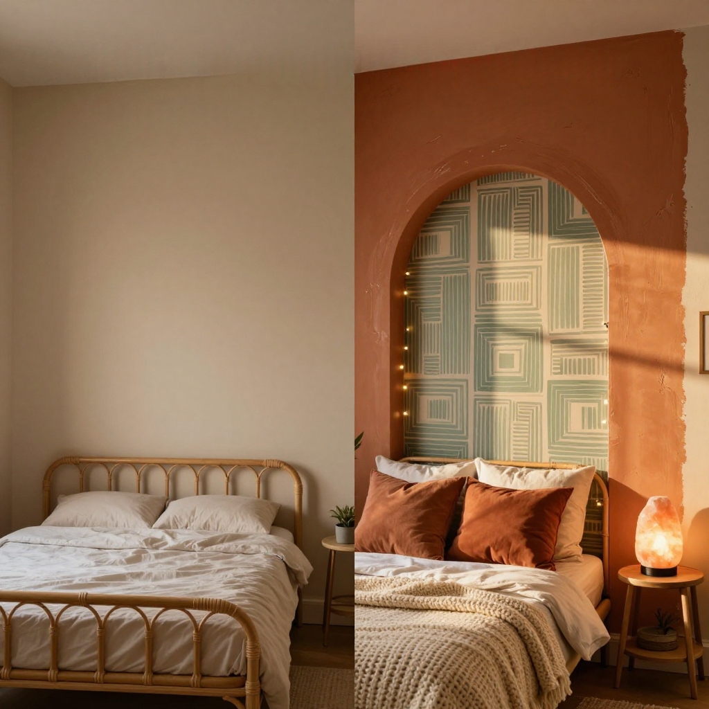 Mini Accent Wall (Arch/Half Wall) — $15–$35