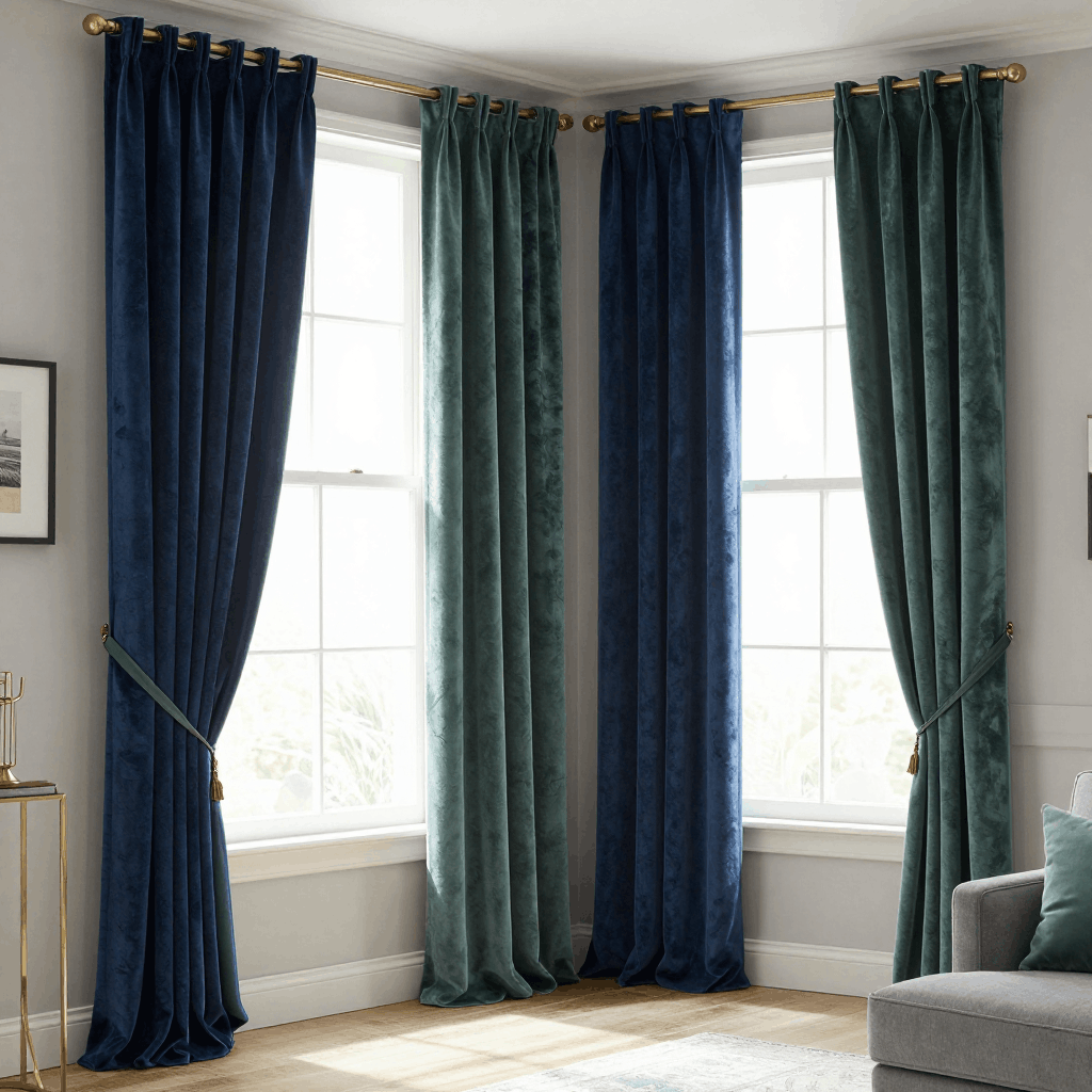 Velvet Curtains