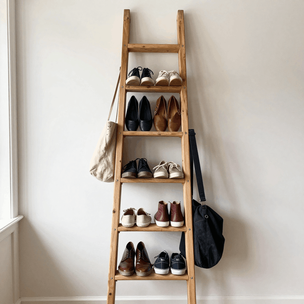 Vertical Shoe Ladders