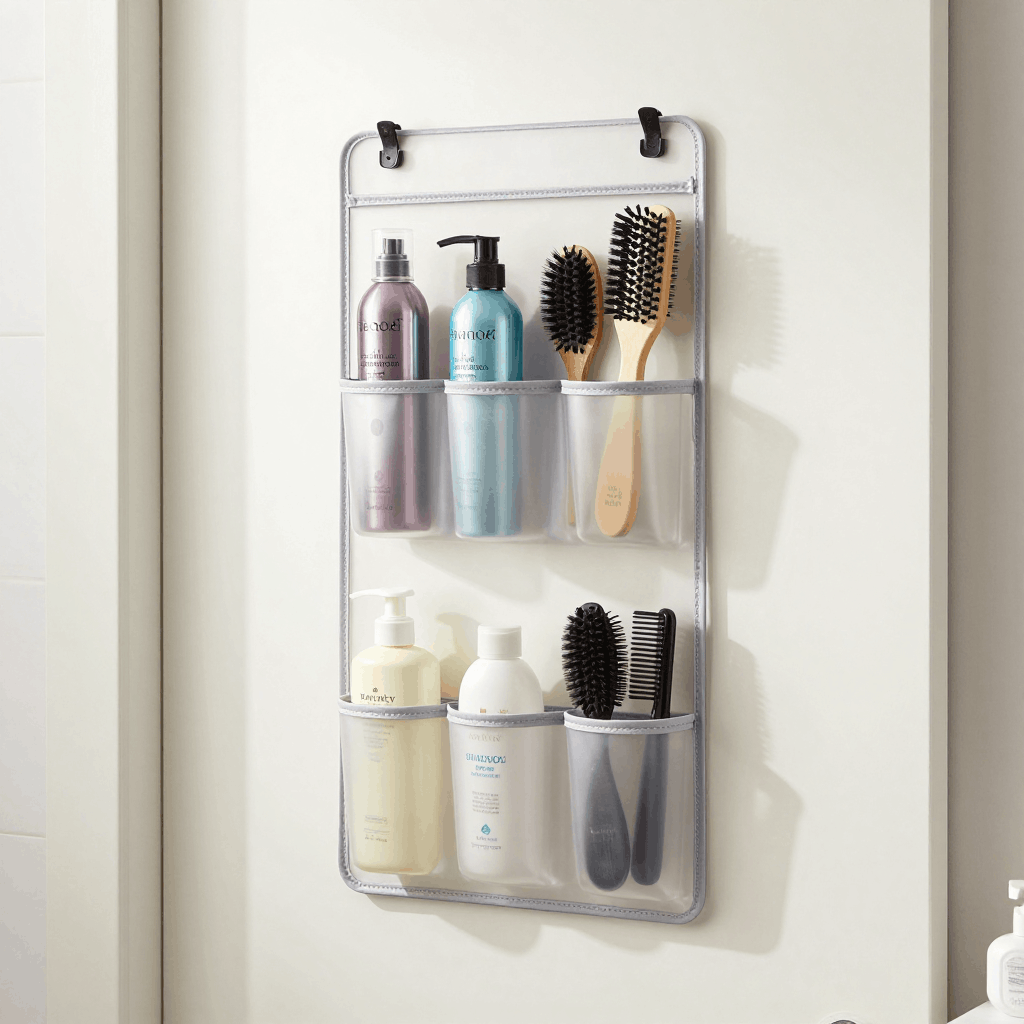 Mount a Slim Over‑the‑Door Organizer