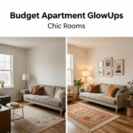 Budget Apartment GlowUps| Chic Rooms
