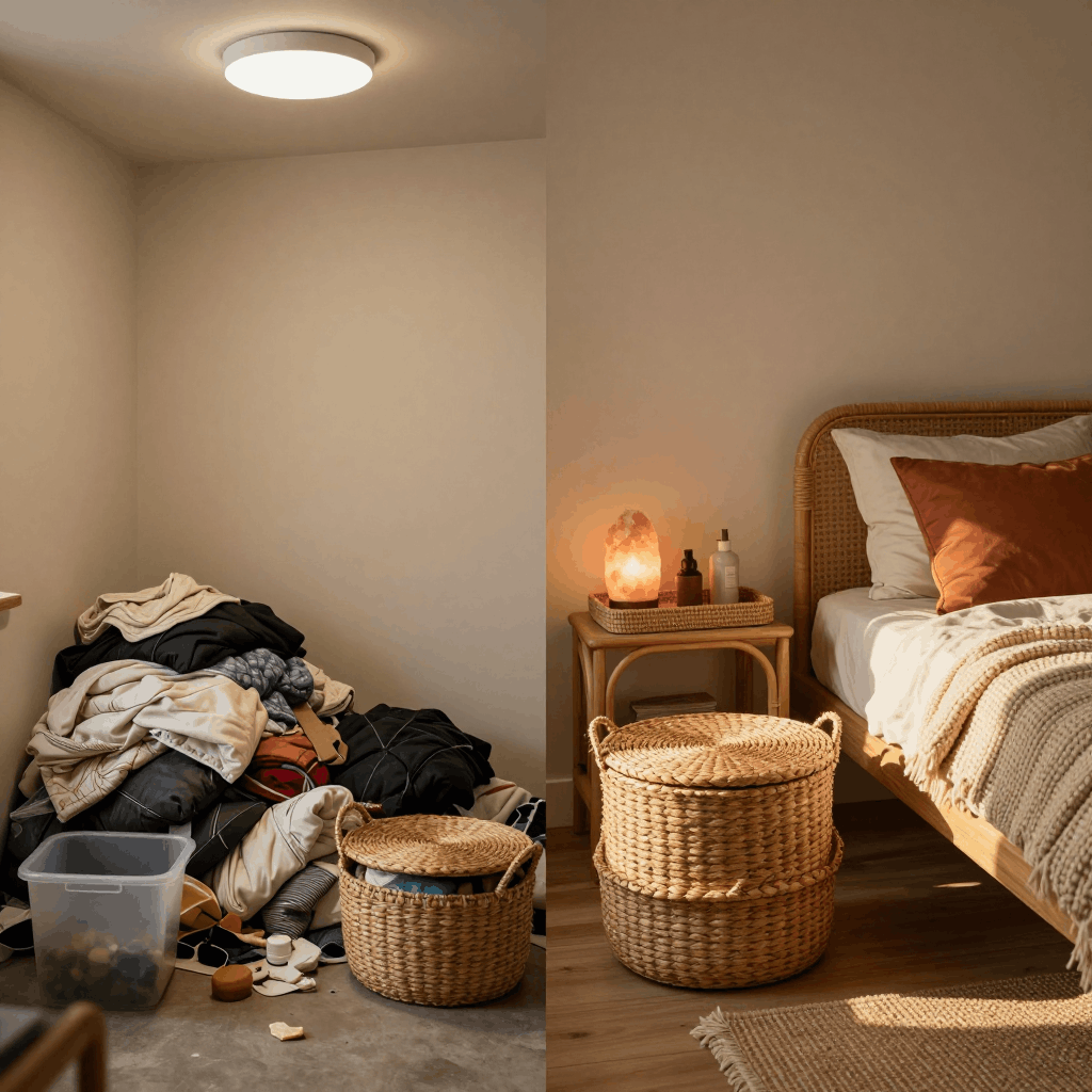 Woven Basket + Natural Storage