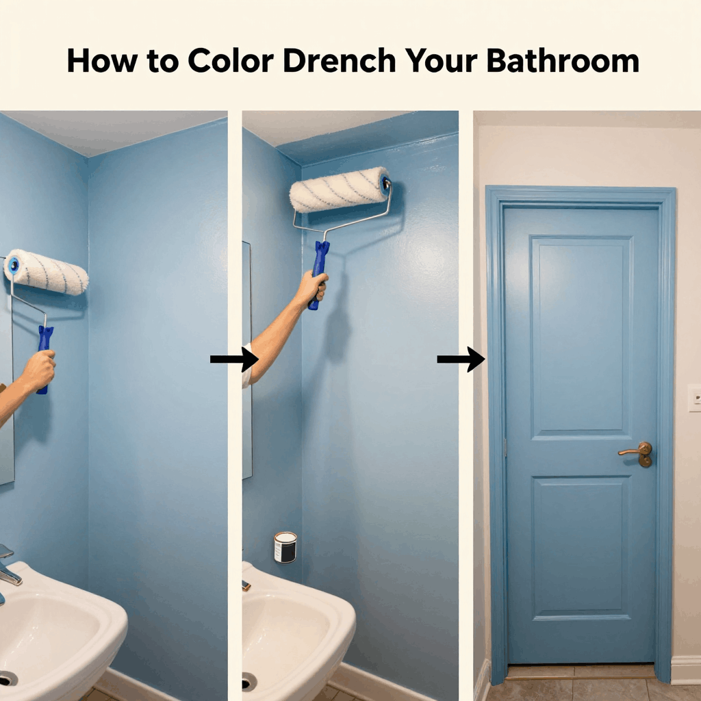 Paint all walls in the same color.