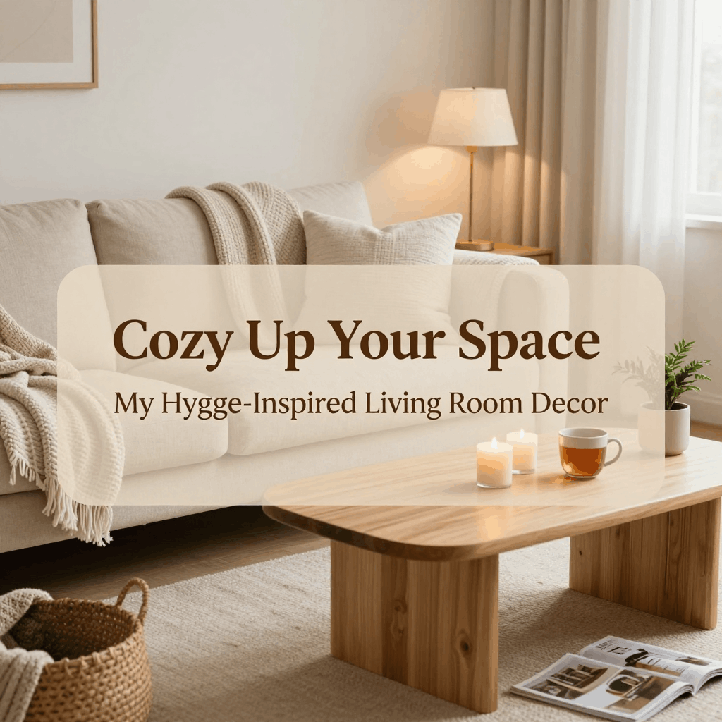 Cozy Up Your Space: My Hygge-Inspired Living Room Decor​