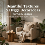 Beautiful Textures & Hygge Decor Ideas for Cozy Spaces​