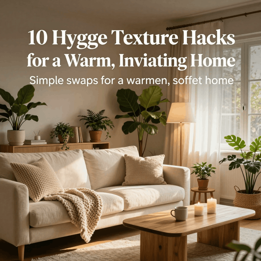 10 Hygge Texture Hacks for a Warm, Inviting Home