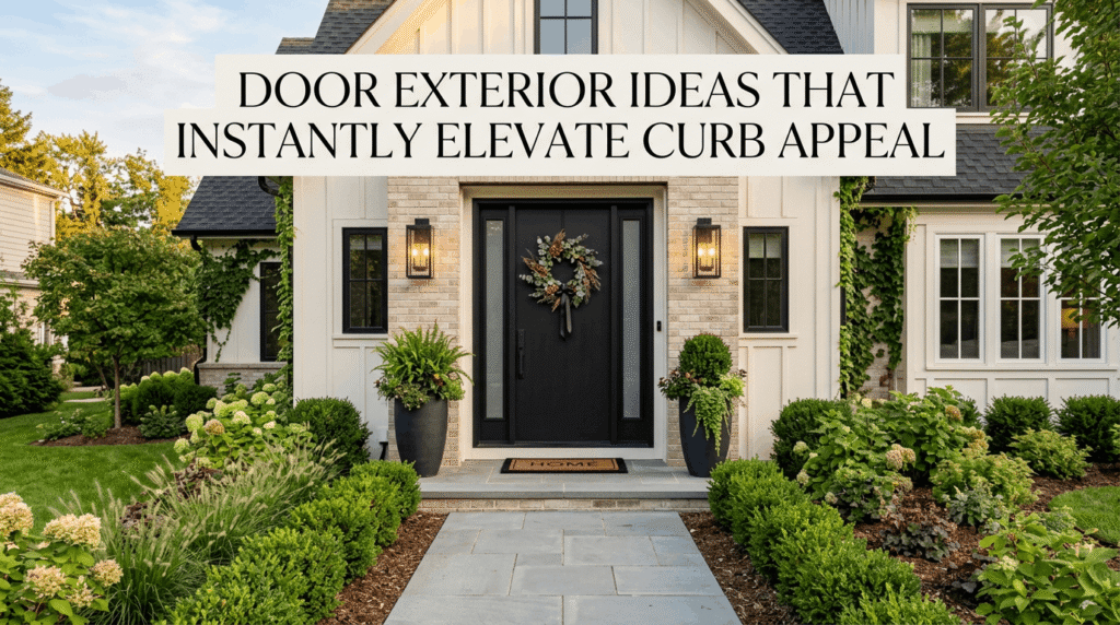 Door Exterior Ideas That Instantly Elevate Curb Appeal