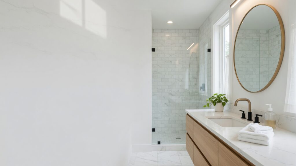 White Bathroom Ideas: Timeless Designs for a Clean & Elegant Look